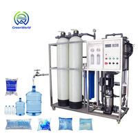 Ro Watersysteem Zuiveringsinstallatie Waterbehandeling Machines Omgekeerde Osmose Systeem Commercieel Waterzuiveringssysteem