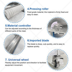 Machine électrique commerciale ORME pour enlever la graisse de la peau de porc, machine à enlever la peau de porc, machine à couper à <span class=keywords><strong>vendre</strong></span> - Product Image 5