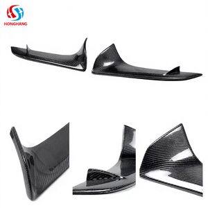 Chaoshenghang Venta al por mayor de fábrica: Embellecedores divisorios de parachoques delantero para <span class=keywords><strong>Toyota</strong></span> <span class=keywords><strong>Supra</strong></span> A90 2020-2024, accesorios de alerones delanteros de ABS - Product Image 5