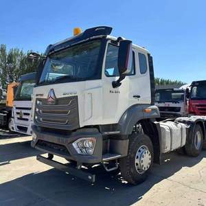 Camión Tractor/Remolque Usado Sinotruk HOWO Nx 371380 6X4 de 10 Ruedas a Bajo Precio - Product Image 1