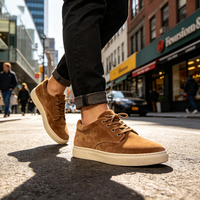 Chaussures décontractées pour hommes, à lacets, basses, respirantes, légères, antidérapantes, design minimaliste, confortables pour le quotidien, le bureau et la marche
