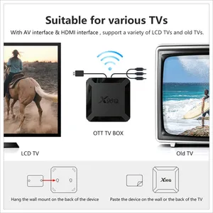 TV Box X96Q Android 10.0 4K Quad Core 24G WiFi para Reproductor Multimedia <span class=keywords><strong>YouTube</strong></span>, 2GB 16GB HDR10 Smart Set Top Box - Product Image 4