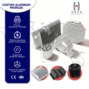 Radiateur LED COB intérieur en <span class=keywords><strong>aluminium</strong></span> 6063 T5 à profil solide personnalisé, usiné CNC, pour refroidissement d'adaptateur secteur OEM/ODM - Product Image 4