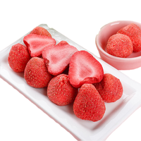ALOR 100% Gevriesdroogde Gesneden Aardbeien Zoete Gedroogde Fruit 1kg Bulk Vacuümverpakking Natuurlijke Geschenkverpakking Klaar om te eten