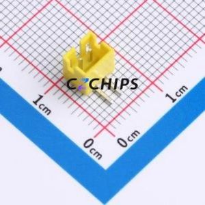 WAFER-PH2.0-2PWZ-H62 Wire-to-Board Pin Header Bent Lead Through Hole,P=2mm Connector 1x2P 2mm Right Angle Insert PH - Product Image 1