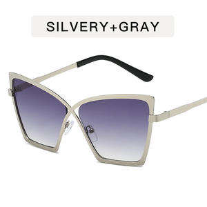 2025 Vintage Oversized Vlinderzonnebrillen Dames Luxe Zonnebescherming Nieuwe Aanwinst Mode Cat Eye Zonnebrillen Groothandel - Product Image 6