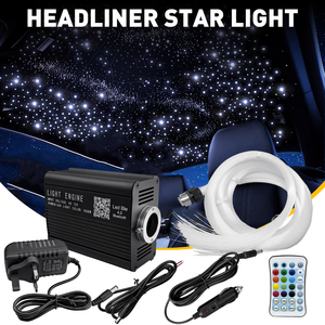 600Pcs DC12V Car Fibre Optic Twinkle Headliner <b>Star</b> <b>Light</b> Roof Ceiling Lamp APP Remote - Product Image 4