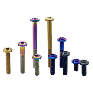 Vis de moto hexagonales en titane M10 M12, vente chaude directe usine - Product Image 3