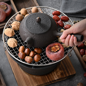 Poêles en fonte de style coréen, poêle à gaz en fonte, <span class=keywords><strong>plaque</strong></span> de cuisson à brûleur unique, brûleur en fonte, poêle à <span class=keywords><strong>bois</strong></span> - Product Image 1