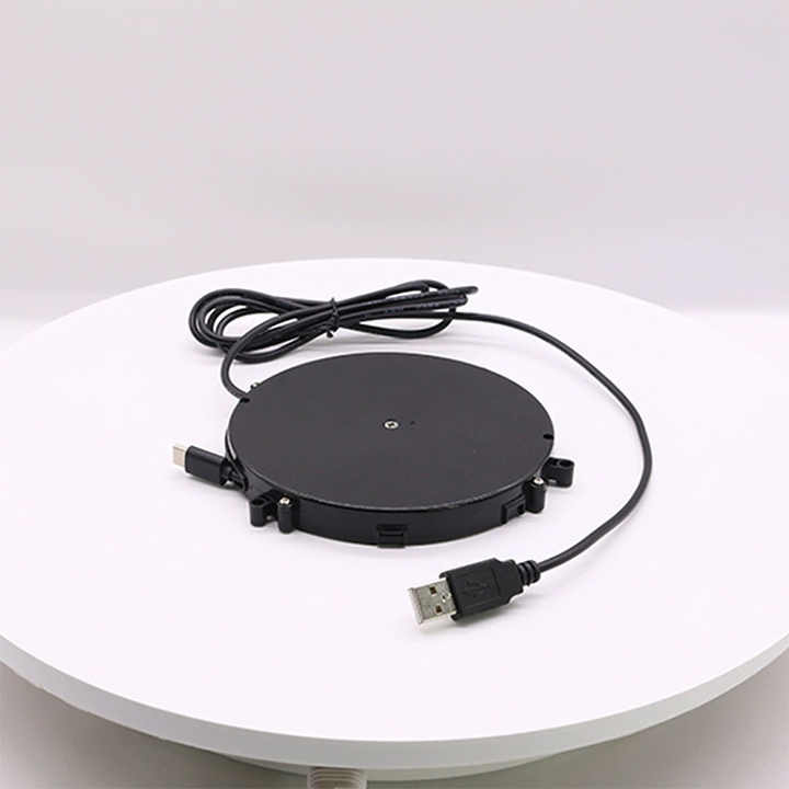1.3M Mini Retractable AC Power Extension Cord Reel Electric Winder for ...