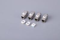 Panel Patch FTP Cat6A untuk Rak 1U 24 Port Keystone Network Panel