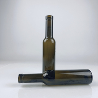 Bouteilles en verre vert olive pour vin et huile, 200 ml, 250 ml, 500 ml, 700 ml, 750 ml, 1000 ml