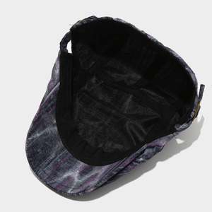 Sombreros Ivy Vintage de Primavera/Verano para Mujer y Hombre, con Rayas, Estilo Británico, Transpirables - Product Image 5