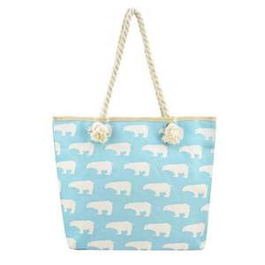 Sacs fourre-tout personnalisés avec logo sac à provisions pliable en toile recyclée/nylon/non tissé/jute/coton pour étudiants - Product Image 5