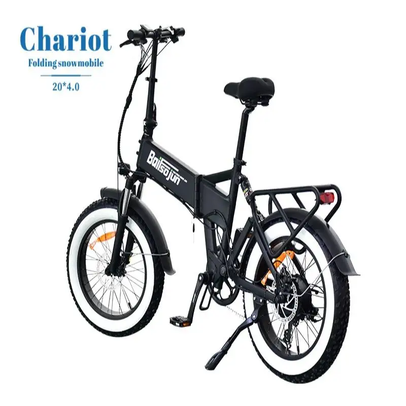 Factory Direct Sales Wholesale Fat Tire Electric Bicycle Intelligent Riding System Electric Bike Bicycle