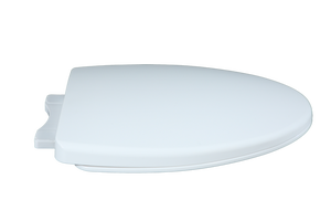Couvre-siège de toilette blanc de luxe à fermeture douce avec protection antibactérienne et système d'installation simple pour les maisons modernes - Product Image 5