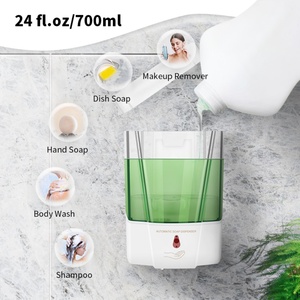 Wall Automatic Foam Soap Dispenser-Stainless Steel Sensor Soap Dispenser for Hotel Bathroom Motion Detection Refillable Design - Product Image 4