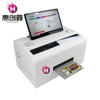 Impresora UV inteligente A5, venta al por mayor, sistema de operación de aplicación, para cubierta de Impresión en línea, novedad