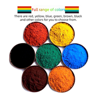 Oxyde de fer rouge CAS1309-37-1 CI77491, matière première industrielle, vente en gros