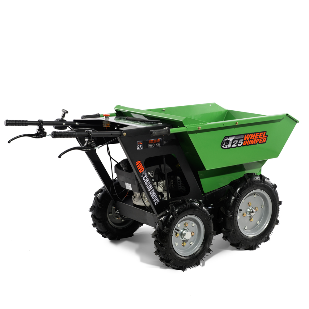Recoil Starten 5.5hp Benzin Motor Dumper Lkw Mini, Minidumper Loader