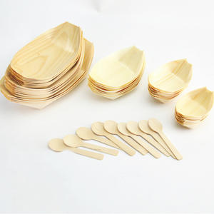 Bambus Écologique Japonais Jetable En Bois Pin <span class=keywords><strong>Sushi</strong></span> Bateau/Assiette/<span class=keywords><strong>Plateau</strong></span>/Cône pour <span class=keywords><strong>Maki</strong></span> California Roll - Product Image 5