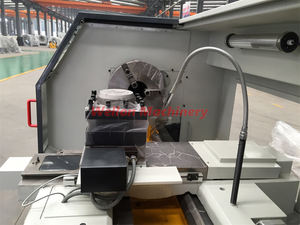 Tour à fileter les tubes à grande alésage QK1313 avec système de commande CNC, tour à banc plat avec doubles mandrins - Product Image 4