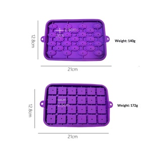 Moule à glaçons et à bâtonnets en silicone multi-formes – Facile à démouler pour la maison – Glaçons carrés à congélation rapide - Product Image 5