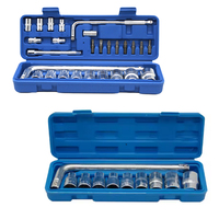 Venta al por mayor 27PCS Herramientas Set Box Mechanic 1/2 Socket Set Kit de herramientas de reparación para coche