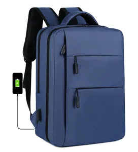 Fashion Trendy business waterproof laptop bags supplier school travel women men USB Anti Theft Travel Smart bagpack backpack