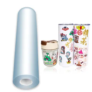 UV DTF Cup Wrap Transferencias Transferencia Rollo de película de impresión Cold AB Transfer Film Hoja Etiqueta UV DTF Sticker para tazas Botella de vidrio