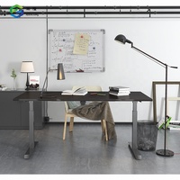 Prix d'usine Bureau debout blanc Table d'ordinateur haute réglable