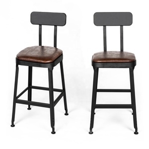 Tabouret <span class=keywords><strong>de</strong></span> <span class=keywords><strong>bar</strong></span> en métal avec siège en cuir PU SM-1065K3P, <span class=keywords><strong>chaise</strong></span> <span class=keywords><strong>de</strong></span> <span class=keywords><strong>bar</strong></span> moderne, hauteur <span class=keywords><strong>de</strong></span> siège 63 cm, pour cuisine et <span class=keywords><strong>bar</strong></span> - Product Image 1