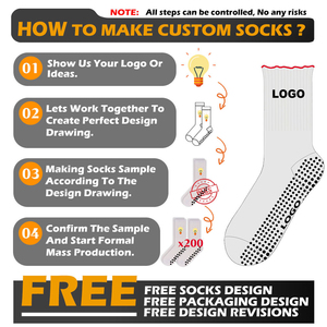 <span class=keywords><strong>Chaussettes</strong></span> de football pour hommes personnalisées, colorées, OEM, à ressorts antidérapants, de haute qualité, tricotées, respirantes et à séchage rapide - Product Image 4