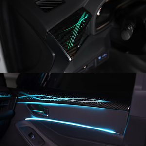 Bande LED RGBIC Premium pour éclairage d'ambiance intérieur de voiture, éclairage d'atmosphère pour Toyota Avalon 2019-2024 - Product Image 3