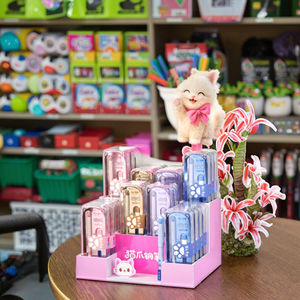 Aanpasbare vulpennen KAT Poot 0.5/0.38mm Plastic Magnetische Warmtepen Vulpen Promotionele Cadeaupen Schattig Kantoorartikel voor Meisjes - Product Image 1