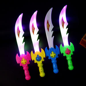 <span class=keywords><strong>Jouet</strong></span> de couteau de <span class=keywords><strong>requin</strong></span> d'épée à induction LED lumineuse avec épée de pulvérisation de couleur de musique sonore pour les enfants - Product Image 5