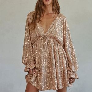 Nouvelle robe décontractée en mousseline imprimée pour jeunes femmes, coupe ample - Product Image 3