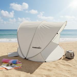 Vente flash Tente <span class=keywords><strong>de</strong></span> plage ultralégère imperméable et anti-UV Abri solaire portable pour les voyages en famille <span class=keywords><strong>Camping</strong></span> en <span class=keywords><strong>bord</strong></span> <span class=keywords><strong>de</strong></span> <span class=keywords><strong>mer</strong></span> <span class=keywords><strong>Vacances</strong></span> - Product Image 3