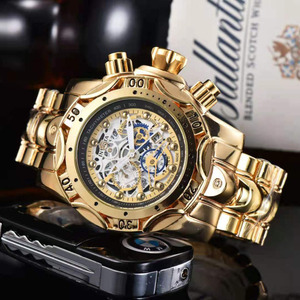 Orologio al Quarzo Cavo da Uomo 2026 di Tendenza Transfrontaliera, Digitale Casual Impermeabile con Cinturino in Acciaio Inossidabile e Resistenza <span class=keywords><strong>all</strong></span>'<span class=keywords><strong>Acqua</strong></span> - Product Image 3