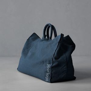 Tùy chỉnh công suất lớn thời trang <span class=keywords><strong>Tote</strong></span> Túi mua sắm nặng Đồng bằng vải <span class=keywords><strong>tote</strong></span> túi với logo tùy chỉnh - Product Image 3