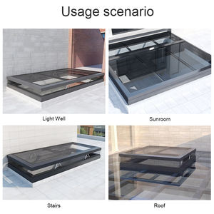 Évents <span class=keywords><strong>de</strong></span> sous-sol <span class=keywords><strong>de</strong></span> haute qualité avec puits <span class=keywords><strong>de</strong></span> lumière verticaux motorisés par moustiques en métal - Product Image 5