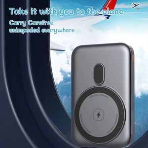Mini Powerbank portátil 10000mAh banco de energía magnético 10000mAh 22,5 W cargador rápido batería <span class=keywords><strong>externa</strong></span> banco de energía para <span class=keywords><strong>iPhone</strong></span> Samsung - Product Image 4