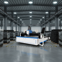 Nouvelle machine de découpe laser à fibre CNC industrielle pour tôles, 3 axes, haute vitesse, 3000W, 12m/min, prend en charge les formats AI, LAS, BMP, PLT
