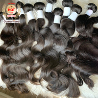32 34 36 38 Lots de mèches de cheveux humains à cuticules intactes, lisses malaisiens et indiens, 100% 10A, vierges brésiliens longs de 40 pouces, péruviens