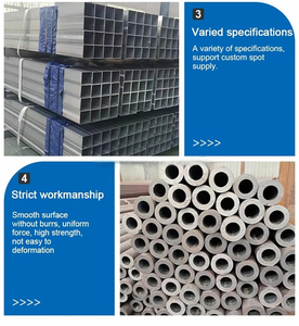 Chất lượng cao ống tròn ống gi thép hàn thép Pre thép mạ kẽm lịch trình - Product Image 2