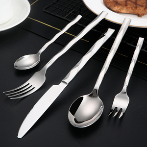 Argyle 304 thép không gỉ Bộ đồ ăn mạ bạc Vàng tấm Flatware dao muỗng và Ngã Ba gương đánh bóng thiết lập dao kéo - Product Image 2