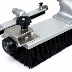Brosse à vide électrique <span class=keywords><strong>Bersi</strong></span>, nouvelle, 50 mm, tête de rouleau en acier inoxydable de 510 mm, pour nettoyage et extraction de tapis, usage commercial et industriel - Product Image 2