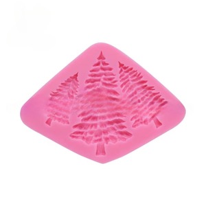 3D <b>Mini</b> Christmas Tree Silicone Fondant Mold <b>Chocolate</b> Gumpaste Mould DIY Candle Clay Molds Cake Decorating Baking Tool - Product Image 2