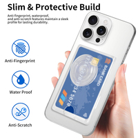 Nouveau Portefeuille Magnétique pour Téléphone Portable avec Support Réglable pour Coque de Téléphone Motif Personnalisé Mignon pour iPhone 17 16 15 14