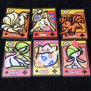 Aimant de réfrigérateur DM Pokémon Game Boy, décoration rétro gaming, figurine anime en PVC, couleur intégrale, durable, coffret cadeau, cadeau nostalgique pour enfants - Product Image 3